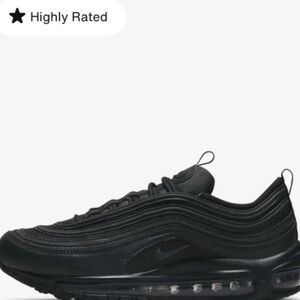 Nike Air Max 97 Black Athletic Shoes